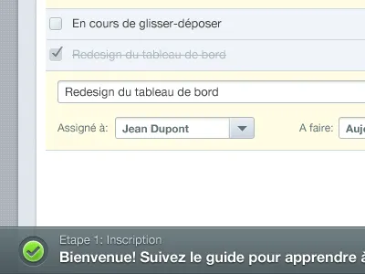 Wizard Step 1 form guide helvetica neue wizard