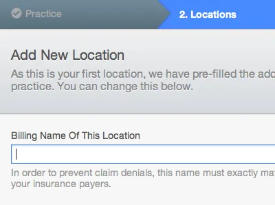 Add New Location css3 form input label progress title ui wizard
