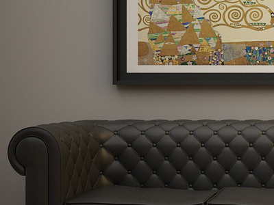 The Couch. chesterfield couch render sofa