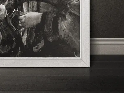 Artist Gallery artist blog layout magazine realism