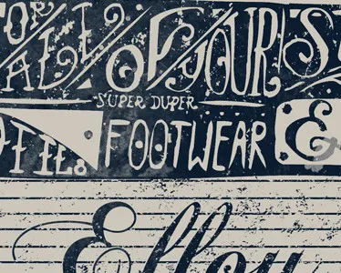 Ellou Ellou Boutique art design illustration poster print screen typography