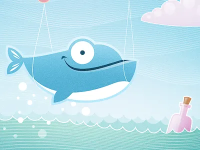 Failed Whale. fail illustration whale