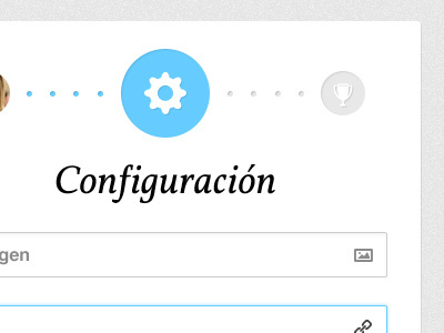 Sign up, step 2 button field form progress sign up steps ui