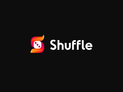 Shuffle brand branding casino design font identity illustration letter logo logotype s shuffle space сryptocurrency