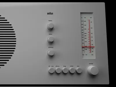 Braun RT20 White by Dieter Rams braun dieter rams radio