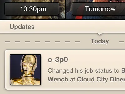 iOS App - Feed - Retina - WIP @2x app clean gui interface ios iphone retina