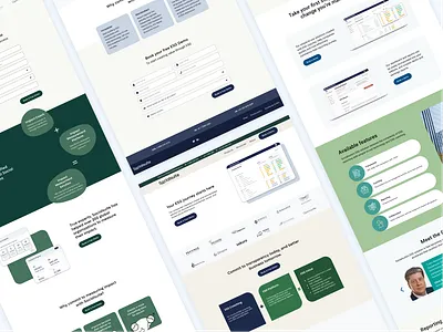 ESG reporting software website clean website design environment esg esg website governance graphic design reporting saas startup sustanability sustanable ui ux website design