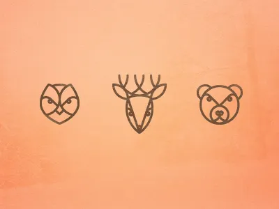 Forest Life animal bear brave collective deer dont hunt animals download goodie icon illustration iphone mighty owl poland shy wallpaper wise