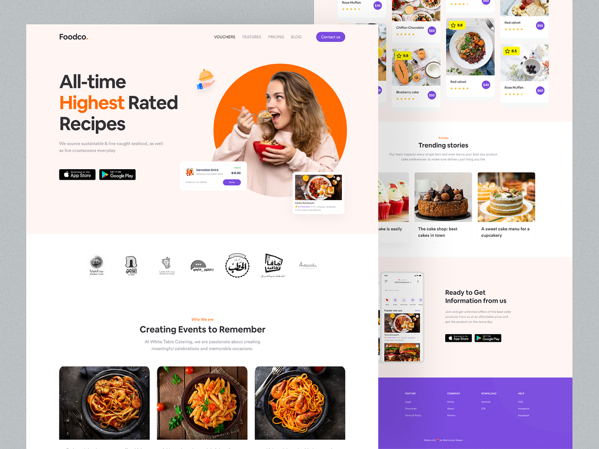 Browse thousands of Restaurant images for design inspiration | Dribbble