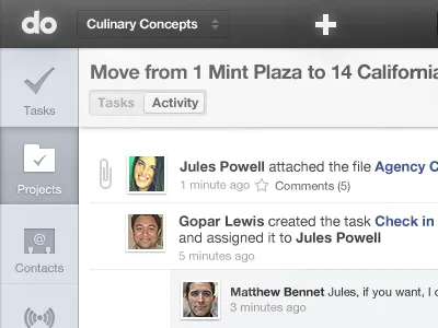 Project Feed feed ipad productive tasks