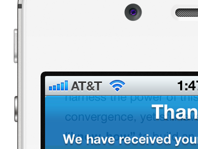 Iq Mobile Site css3 ios iphone mobile redesign responsive