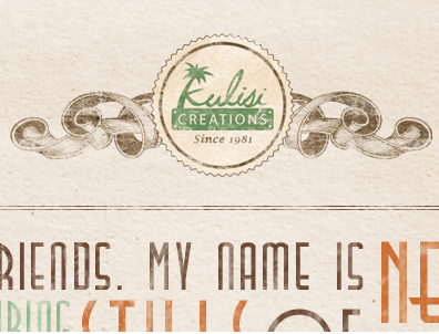 Kulisi Creations Logo logo video website