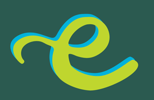 Loopy E Version 2 doodle e hand drawn letter lettering sketch typography vector