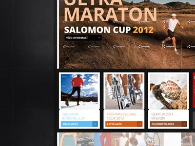 One morning quickie background big buttons full menu newsletter photo running site sport texture web website