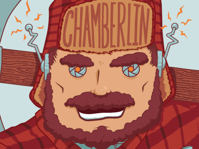 Rail Jam: Paul Bunyan paul bunyan poster rail jam vector art