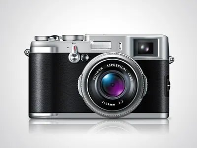 Fujifilm x100 blueant icon ui x100
