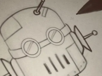 Robot Wip illustration