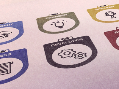 Stickers 2012 badge business categories conference designer developer founder interactive investor marketing press speaker stickers student thenextweb tnw