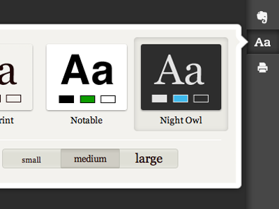 Evernote Clearly Screengrab clearly evernote icons menu pressed themes ui