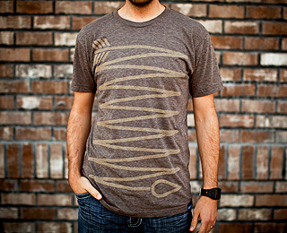Inkefx - Arrow arrow brown coffee illustration inkefx ornate tshirt