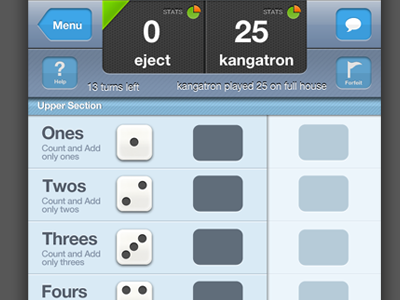 Dice With Buddies Redesign dice with buddies game ios iphone redesign refresh ui