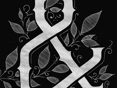 Final Ampersand design final hand drawn inspiration lettering sketch type whatever