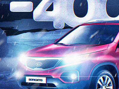 Kia sorento ad car ice kia retouche