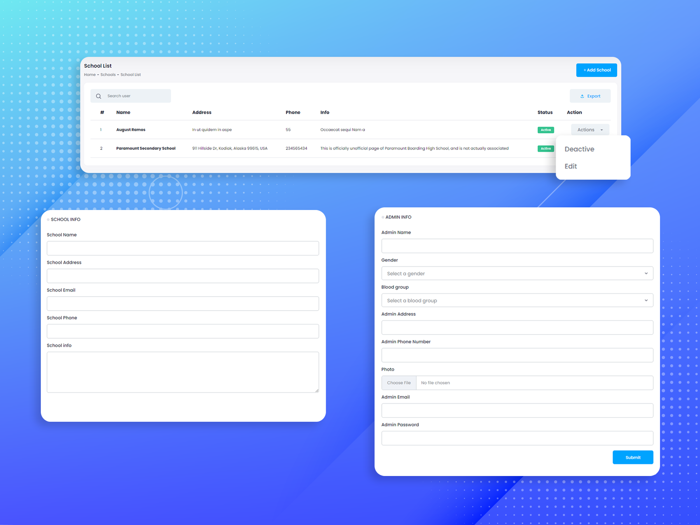 Ekattor 8 - Superadmin Dashboard by Creativeitem on Dribbble