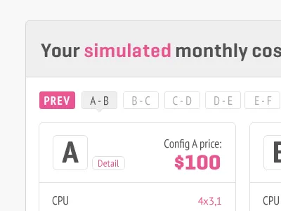 Pricing Table geogrotesque pink pricing pt sans ui ui design user interface website design