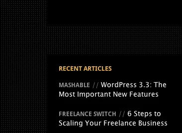 Personal site tweaks color texture type