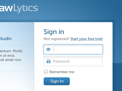 Login app clean design login simple ui