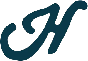 Hertiage H blue doodle h hand drawn illustrator letter lettering navy sketch typography vector