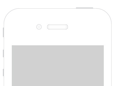 iPhone 4 Wireframe free iphone template wireframe