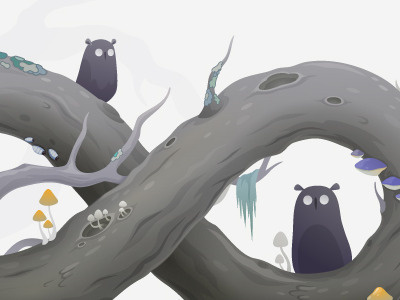 Infinite Life illustrator infinity nature vector zutto