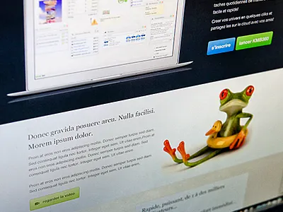 Kmb 360 Website clean corporate page web white