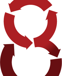 Eight 8 arrows double eight loop process