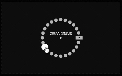Ghost Menu cursor dots ghost hover menu pants simple ui