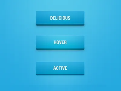 Delicious Button v2 button ui