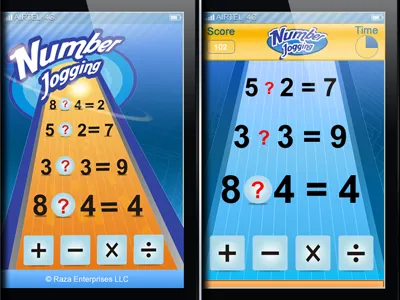 Number Jogging Iphone Game app game iphone
