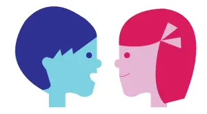 Illustration for a preschool kids dance cartoon illustration kids