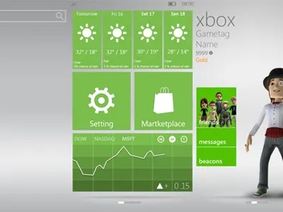 WP7 New interface 7 interface layout new phoen phone ui user ux windows wp7