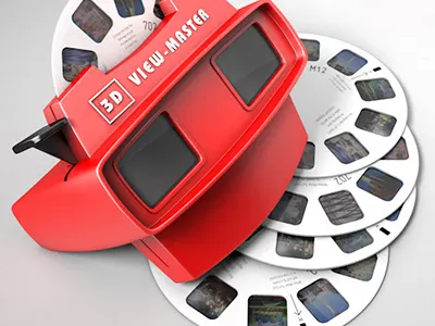 View Master Icon desktop icon osx retro view master