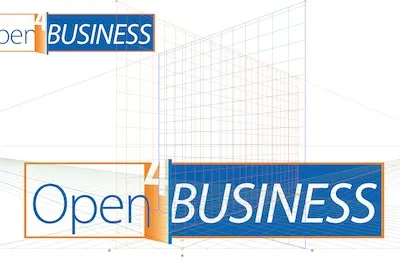 Working the perspective grid in Illustrator illustrator logo vector