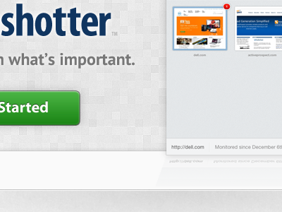 Screenshotter Brochure Site brochure clean reflection website