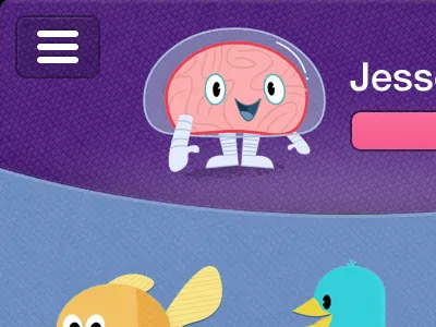 MindSnacks brain games icons interface ios iphone menu mobile navigation ui