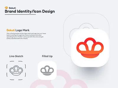 Bekuti Application icon design 2022 app bakery crypto figma food icon illustration mansoorgull money product sale sketch ui ux wireframe