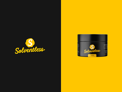 Solventless (A Cannabis Brand) - Brand & Package Design 420 710 brand brand logo branding cannabis design graphic design jar logo package packaging vector