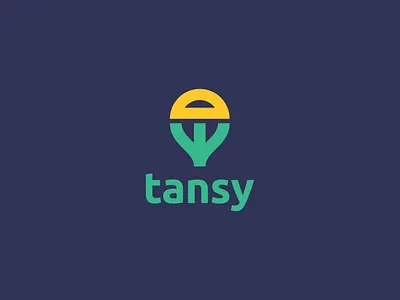 Tansy branding design graphic design logo