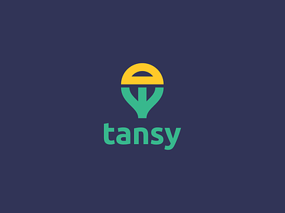 Tansy branding design graphic design logo