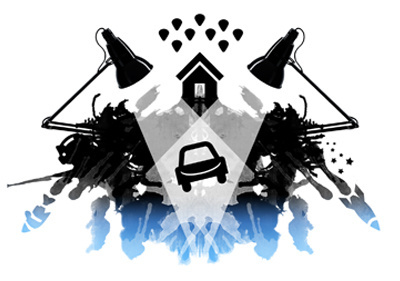 Can you name the Mystery Brand #4 brand branding illustration ink logo mystery quiz rorscacht
